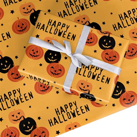 halloween wrapping paper dollar tree